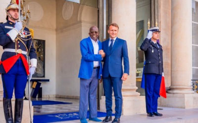 PHOTO NEWS: Tinubu meets Macron in Paris 3