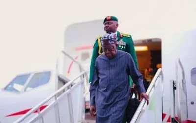 JUST IN: President Tinubu returns to Abuja 1