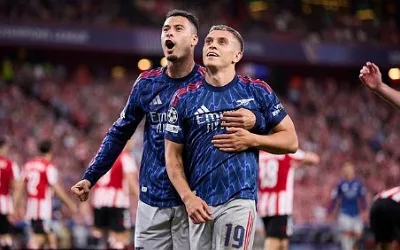 Super subs Martinelli, Trossard fire Arsenal to Champions League win 1