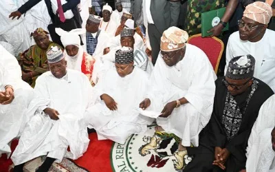 PHOTO NEWS: President Tinubu, top politicians attend Yari’s son’s wedding in Kaduna 3