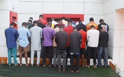 EFCC arrests 28 suspected internet fraudsters in Ilorin 3
