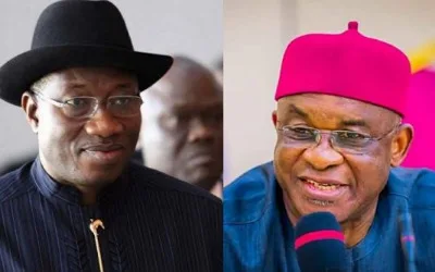 JUST IN: Jonathan in closed-door meeting with ADC chairman David Mark 1