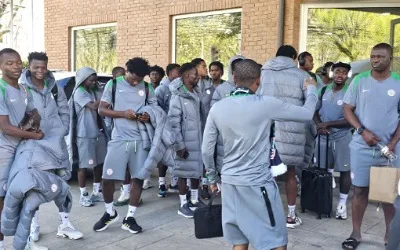 Flying Eagles arrive in Talca for U-20 World Cup group stage 1