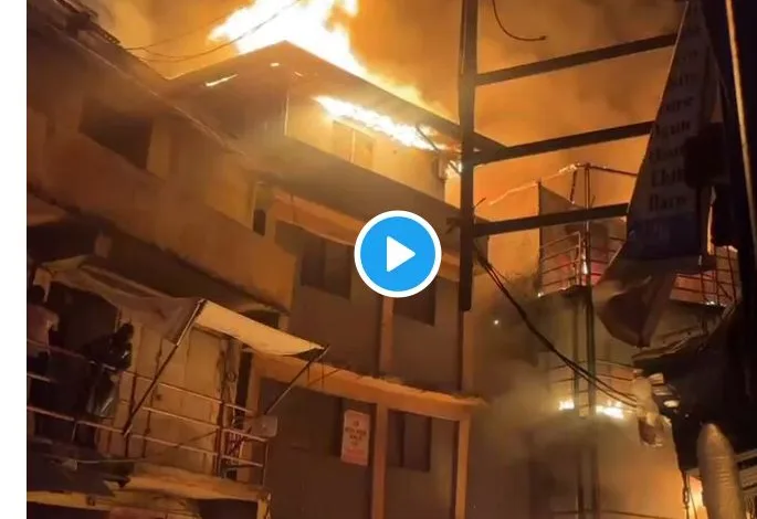 Panic as fire guts four-storey building in Lagos Island 1 Screenshot 20250917 083944