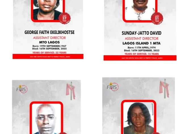 JUST IN: FIRS mourns over death of 4 staff in Lagos fire incident 1 Screenshot 20250917 193545 1