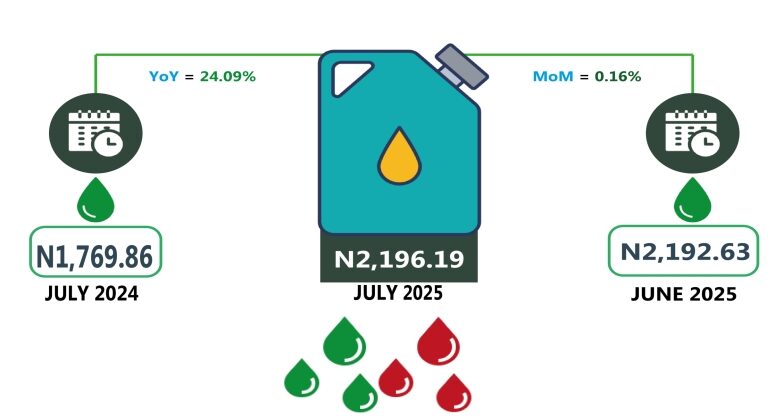 Average retail price per litre of kerosene increases by 0.16% in July 2025, says NBS 3 Screenshot 3 9 2025 132813