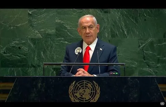 Delegates at UN walk out on Netanyahu during speech 1 images 2025 09 26T192220.224