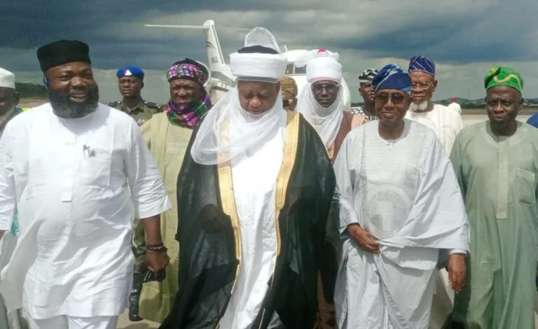 Sultan of Sokoto arrives Ibadan for Oba Ladoja's coronation 1 sultan in Ibadan 768x512 1