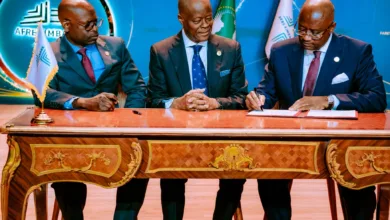 Wale Edun presides over historic Afreximbank leadership handover in Cairo 12 1 8