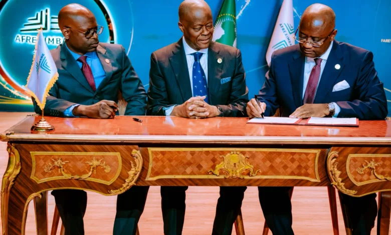 Wale Edun presides over historic Afreximbank leadership handover in Cairo 1 1 8