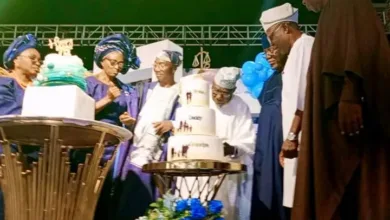 Obasanjo eulogises constitutional lawyer Tunji Abayomi at 75 9 1759692121594