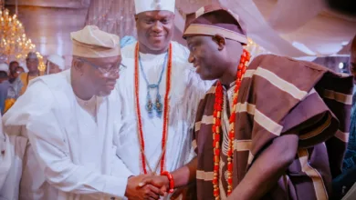 Aiyedatiwa didn’t snub Alaafin – Governor's aide clarifies trending video 2 Aiyedatiwa Alaafin Ooni