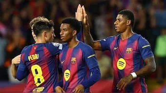 Lopez’s hat-trick propels Barcelona to 6-1 win over Olympiacos 1 Barcelona Villareal Miami game 2025 10 8e58eca9e3bb222e5d27aff54e502615 1200x675 1
