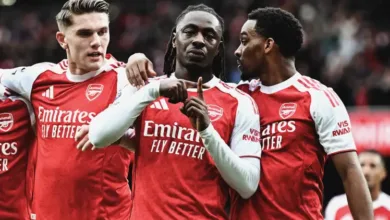Eberechi Eze scores against former club as Arsenal beat Crystal Palace 1-0 3 Ebe Eze Arsenal HIC.jpg