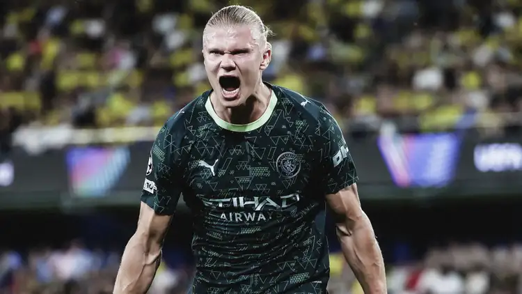 UCL: Haaland scores 12th consecutive goal as Manchester City beat Villarreal 2-0 1 Erling Haaland Man City HIC.jpg