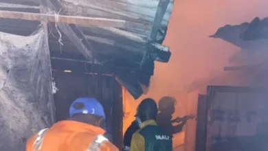 26 shops razed in Bariga market fire outbreak 5 FB IMG 1759343729137 768x496 1
