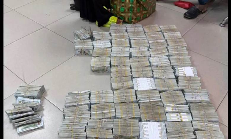 EFCC probes 2 suspects over undeclared $6.1m, £53,415 cash at Lagos airport 1 FB IMG 1760209456736