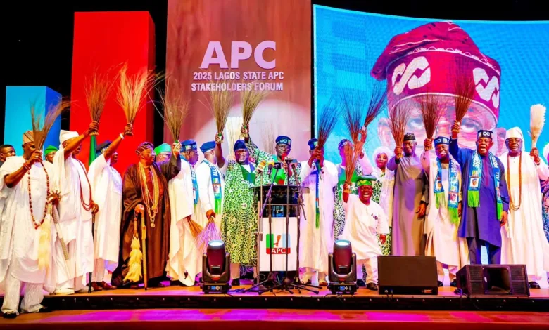 2027: Sanwo-Olu, Fashola, Ambode, Lagos APC endorse Tinubu's re-election 11 FB IMG 1761071381024