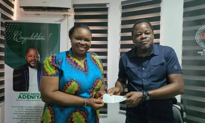 Ondo NAWOJ lauds Adeniyan's annual education fund for late journalists' children 1 FB IMG 1761314916132