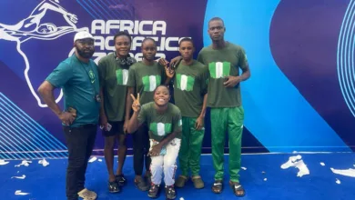 Team Nigeria arrives in Ghana for Africa Aquatics Zone 2 Championship 5 IMG 20251002 WA0032