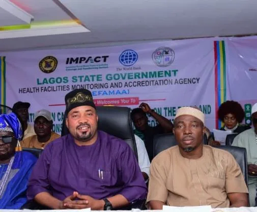 Mushin LG Boss urges residents to shun quack clinics, obey HEFAMAA rules 3 IMG 20251009 WA04002