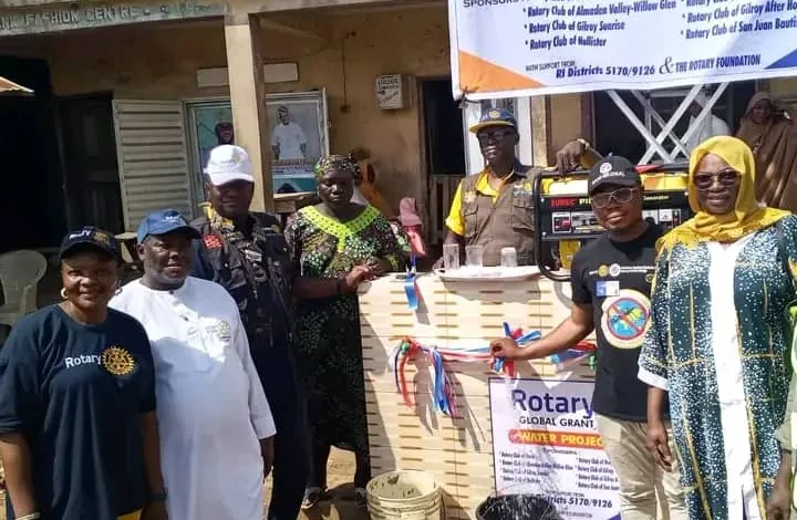 Rotary commissions solar-powered borehole in Osunte, Offa 3 IMG 20251010 WA0001