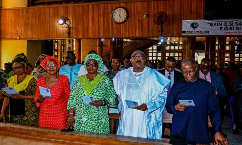 Governor AbdulRazaq, Osinbajo, Oyinlola, others attend wake-keep for late Cornelius Adebayo 3 IMG 20251011 WA0000