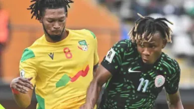 WCQ: Beninoise forward Tosin Aiyegun threatens Super Eagles 8 IMG 20251011 WA0023