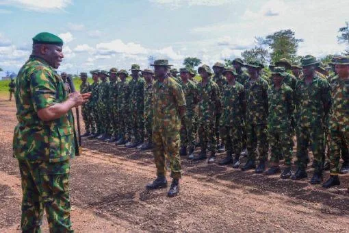 Army chief visits Babanla, orders troops to end terrorism, banditry 1 IMG 20251016 WA0058