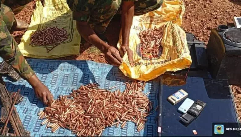 Troops raid bandits’ hideout in Plateau, recover arms, ammunition 1 IMG 20251019 WA0025