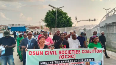 Osun activists honour late Comrade Aremu with candlelight procession, night of tributes 1 IMG 20251022 WA0037