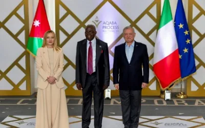 Tinubu meets Italian PM, Jordan’s King Abdullah II at Aqaba Process Security Summit in Rome 1