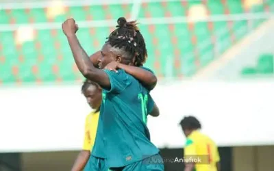 2026 WAFCON qualifier: Ihezuo, Okoronkwo inspire Super Falcons to 2-0 win Benin 1