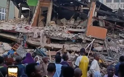 One dead, 26 rescued after building collapse in Lagos 1