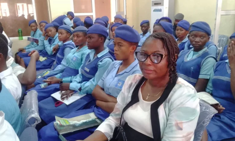Ondo government distributes cartons of sanitary pads to schoolgirls 7 School girls2