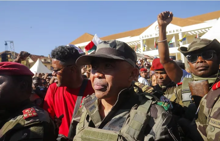 Madagascar coup leader says he will be sworn in as president as African Union suspends the country 1 Screenshot 20251016 083456
