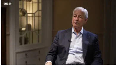 Serious market correction could come in the next six months, says America's top banker 4 Screenshot 9 10 2025 81753 www.bbc .com