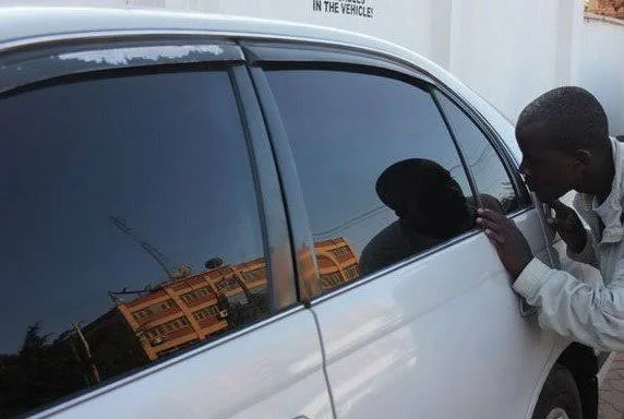 Ekiti Police Command begins enforcement of tinted vehicle regulations 1 Tinted vehicle