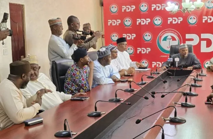 PDP suspends party chairmen of Imo, Abia over alleged anti-party activities 1 Umar Damagum e1754657694921
