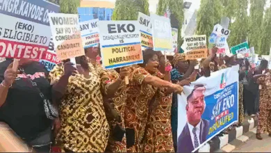 Aggrieved Ekiti APC women, youths protest against consensus arrangement, say "No to imposition" 4 Untitled design 17