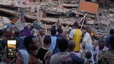 15 rescued, others feared trapped after building collapse in Lagos 5 collapse
