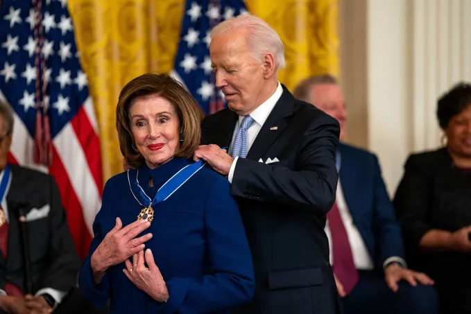 Nancy Pelosi announces she will not seek reelection to Congress after nearly 40 years in Washington 1 01 gettyimages 2150767035