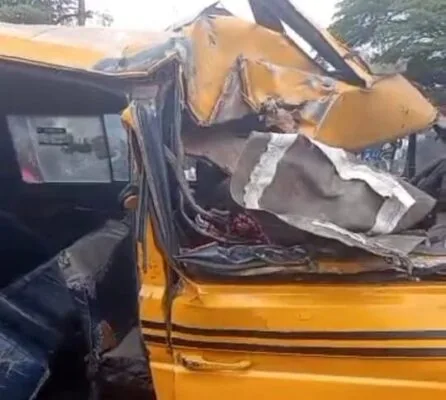 One dead, six injured as speeding bus crashes into stationary truck in Ikorodu 1 9bf60de4 6e85 4284 8c70 dd4f36209fa6 446x400 1