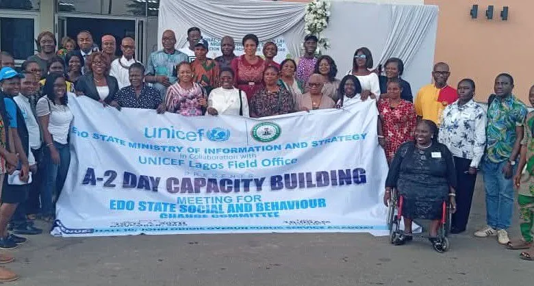 Edo govt, UNICEF strengthen behavioural change systems through capacity workshop 1 FB IMG 1763833729907