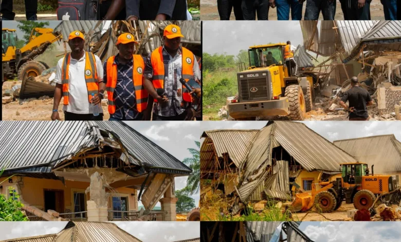 Edo Security Squad demolishes kidnappers' hideout after arrest of suspects 7 FB IMG 1763903769275