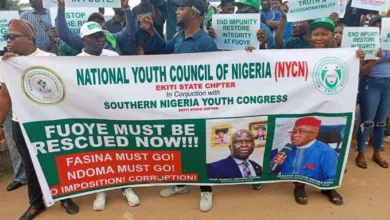 Youth Council leads protest in FUOYE, defies SUG warning 4 IMG 20251103 WA0003
