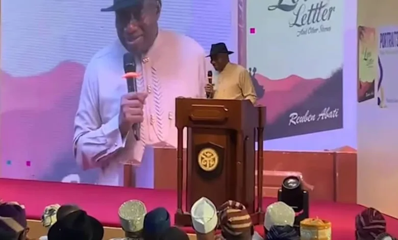 Jonathan describes political rise as 'miracle' at Reuben Abati’s book presentation 1 IMG 20251107 WA0074