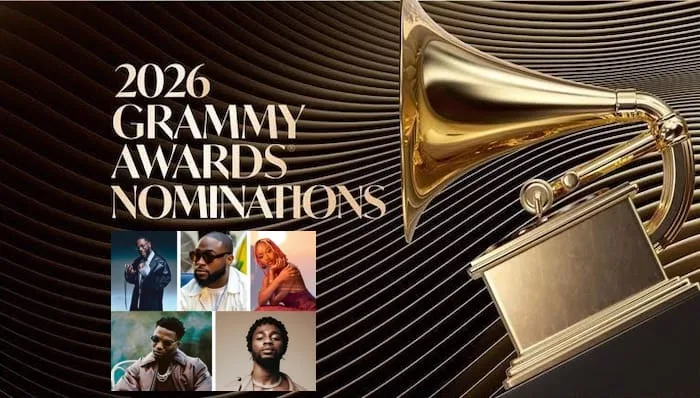 Grammy Awards 2026: Burna Boy, Davido, Ayra Starr, Wizkid, Omah Lay get nominations 1 IMG 20251108 WA0024