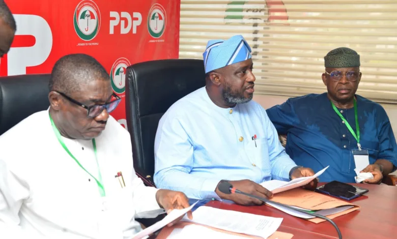 PDP NEC expels Makinde, Bala Mohammed, Dauda Lawal over alleged anti-party activities 1 IMG 20251118 WA0033