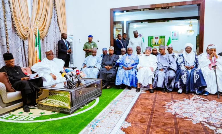 Tinubu unhappy about Kebbi schoolgirls’ abduction — VP Shettima tells victims' families 1 IMG 20251119 WA0042